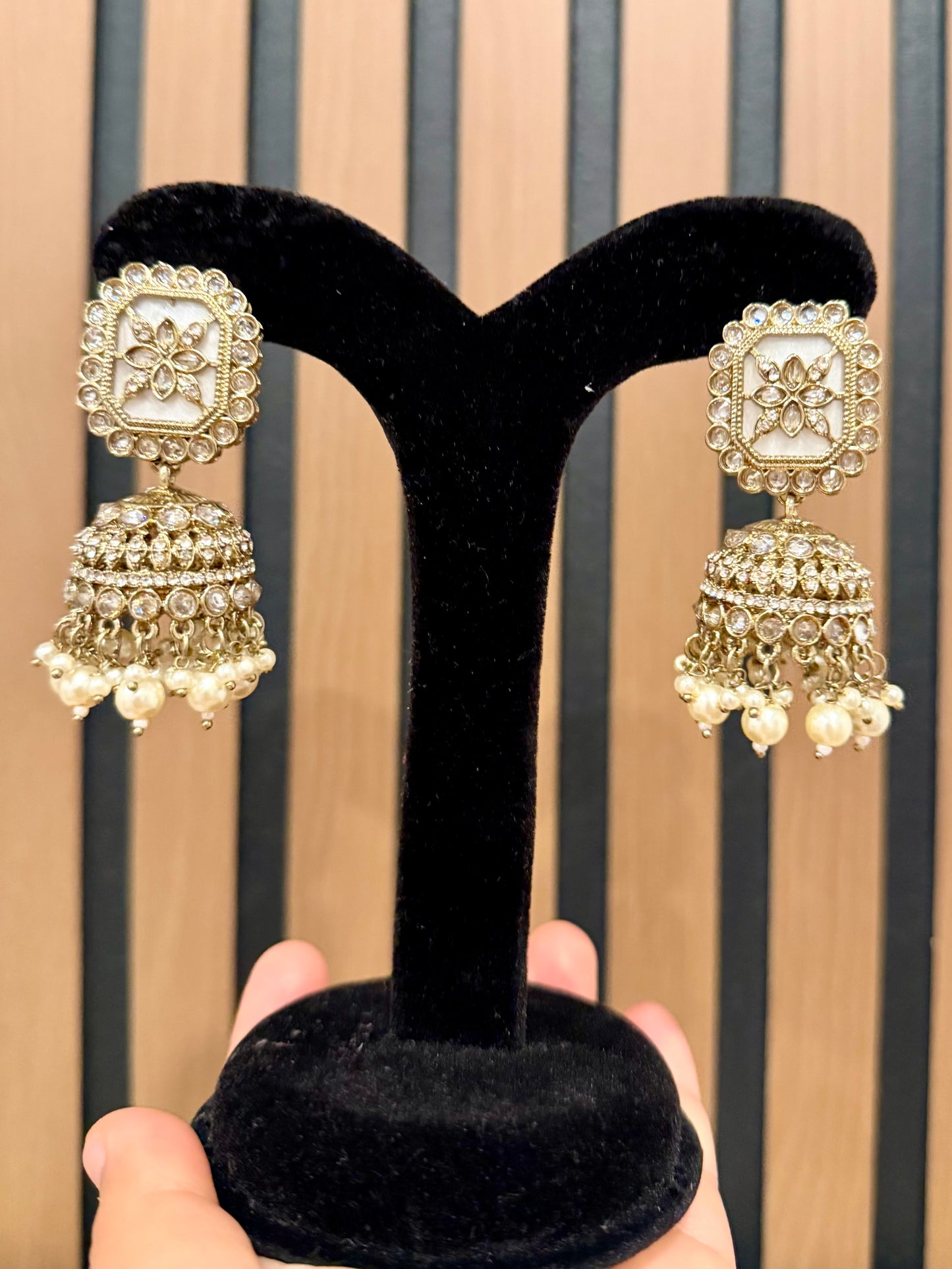 JHUMKI ANTIQUE POLISH