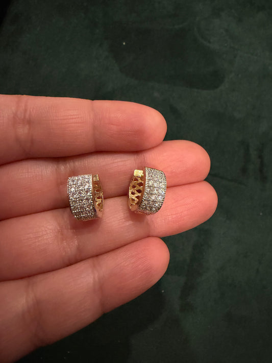SMALL AD HOOPS