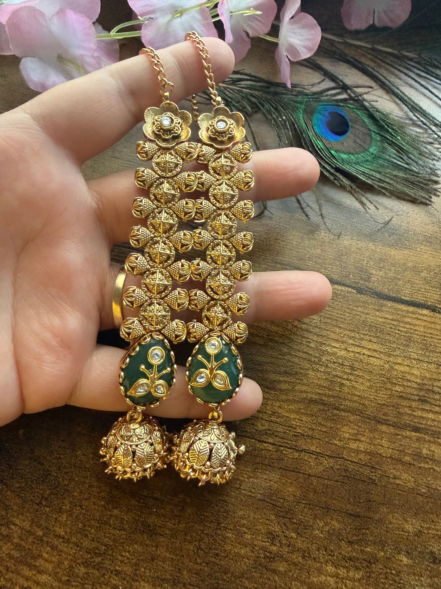 Heritage Earrings With Sahare