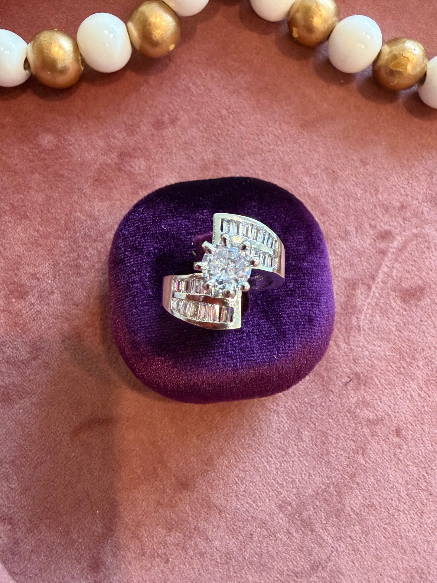 AD SILVER RING