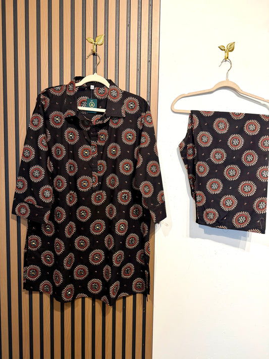 AJRAK COTTON CO-ORD