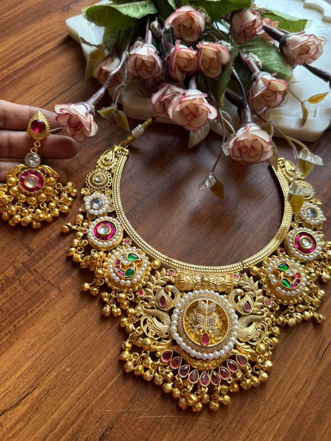 KASHMIRI GHUNGRU NECKLACE