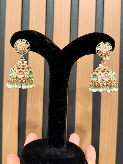 JHUMKI ANTIQUE POLISH