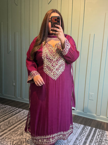 Mirror Gotta Silk Three Piece