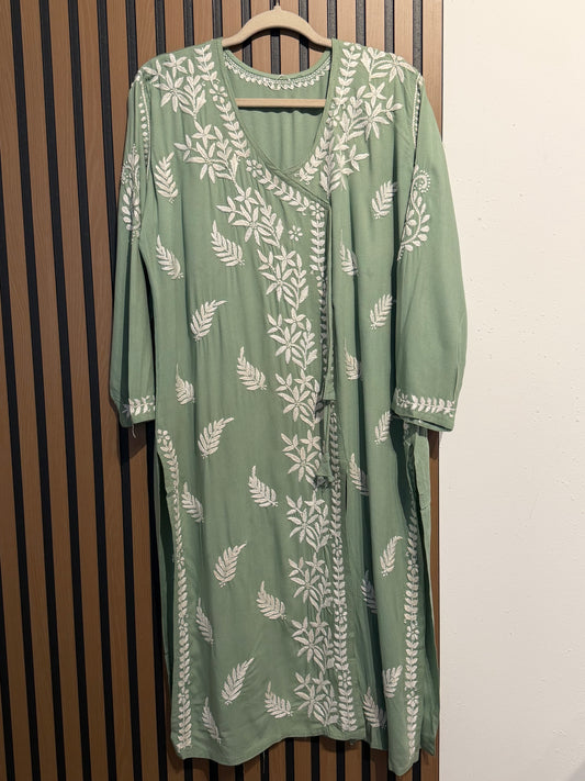 ANRAKA CHIKANKARI KURTI