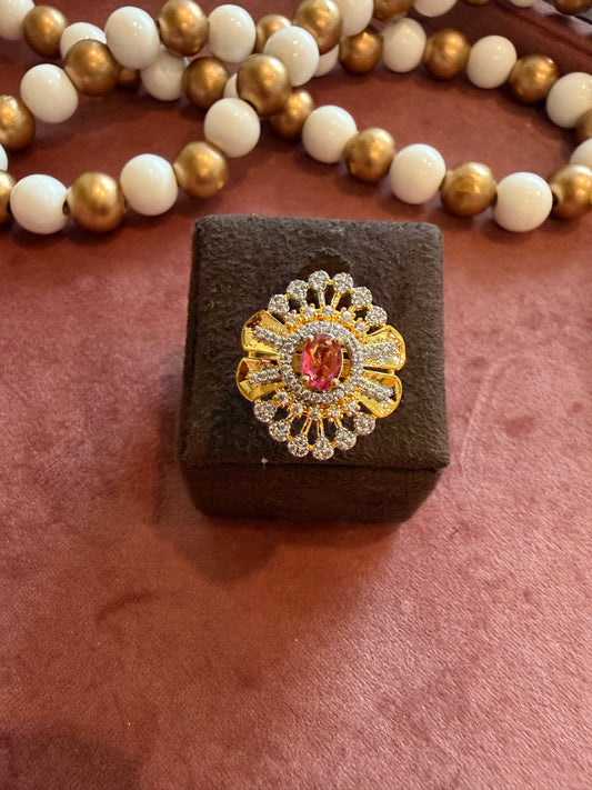 GOLD PLATED RING