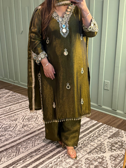 SHIMMER MIRROR THREE PIECE