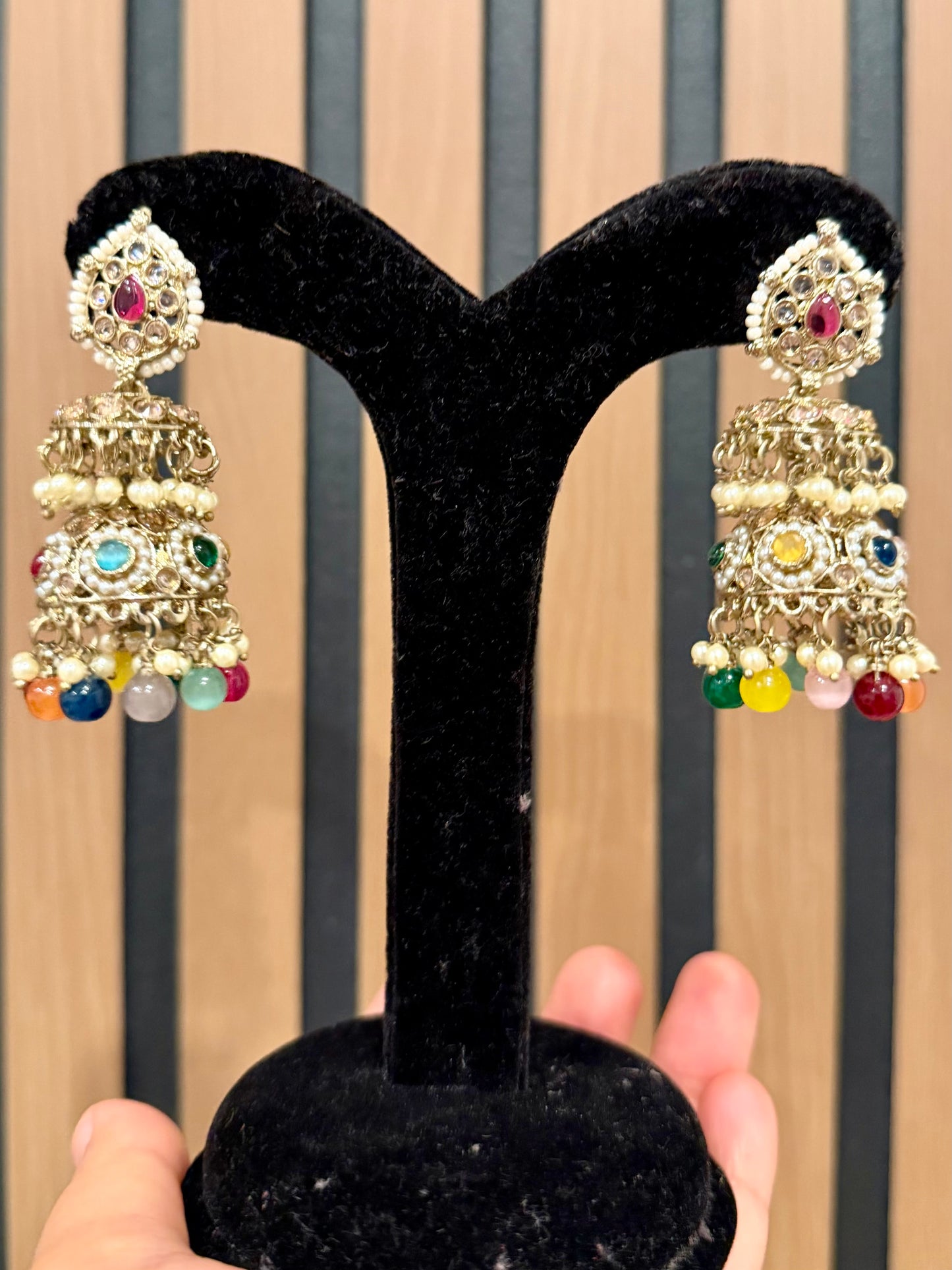 JHUMKI ANTIQUE POLISH