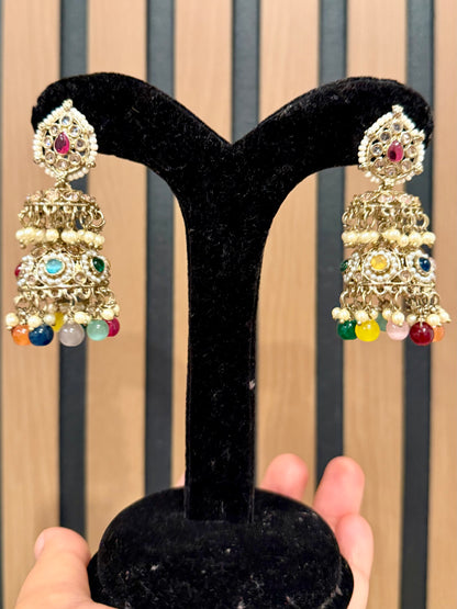 JHUMKI ANTIQUE POLISH
