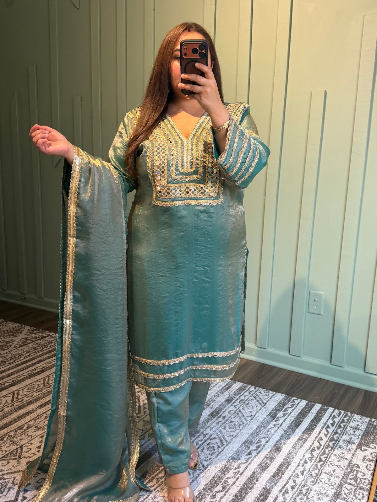 Fendi Silk Mirror Three Piece