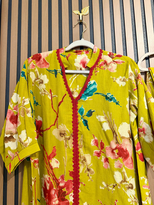 Vatican Silk Print Co ord