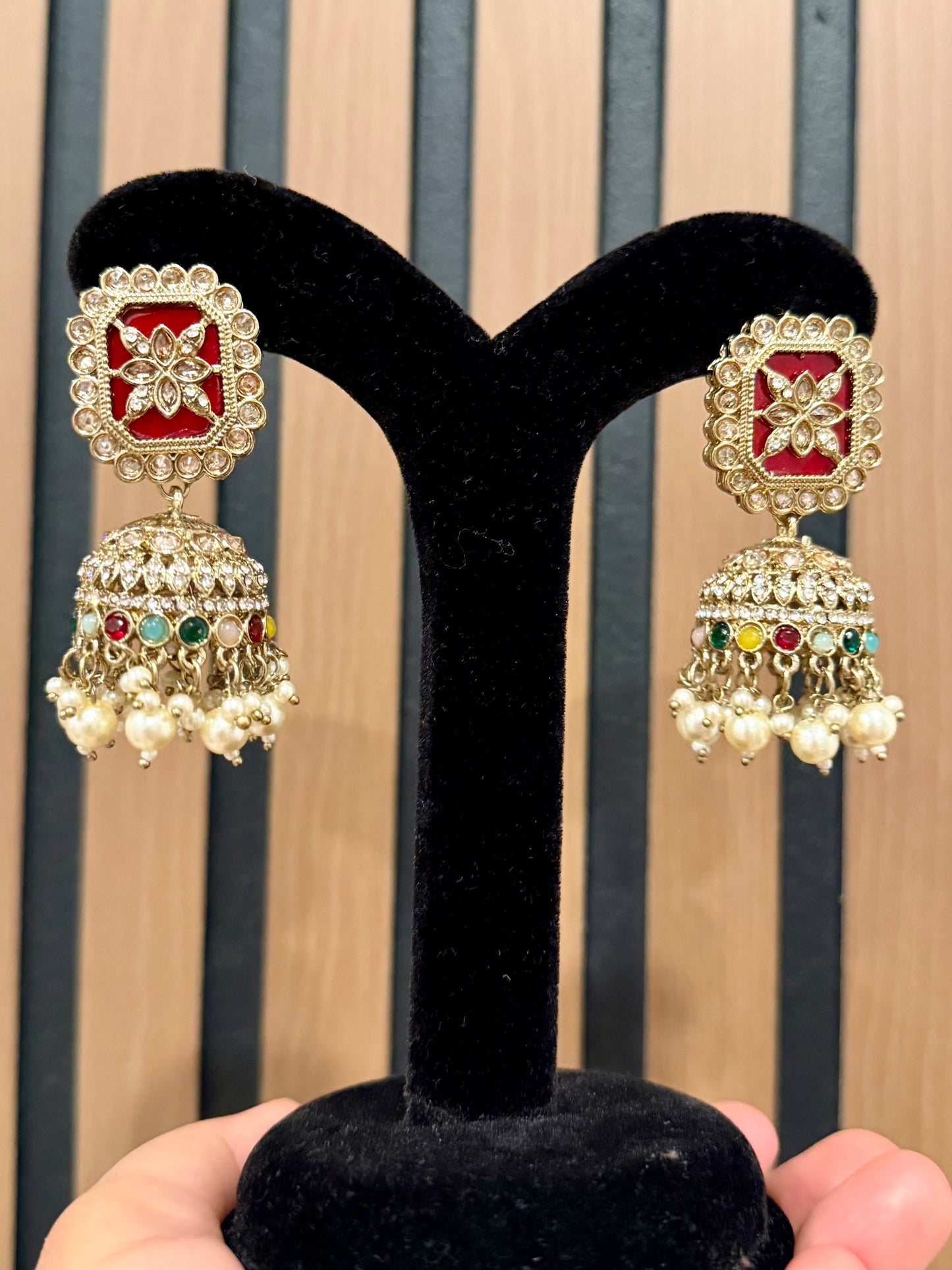 JHUMKI ANTIQUE POLISH