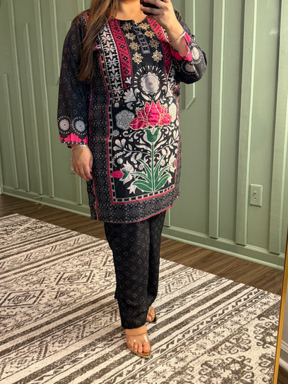LINEN HANDWORK CO-ORD
