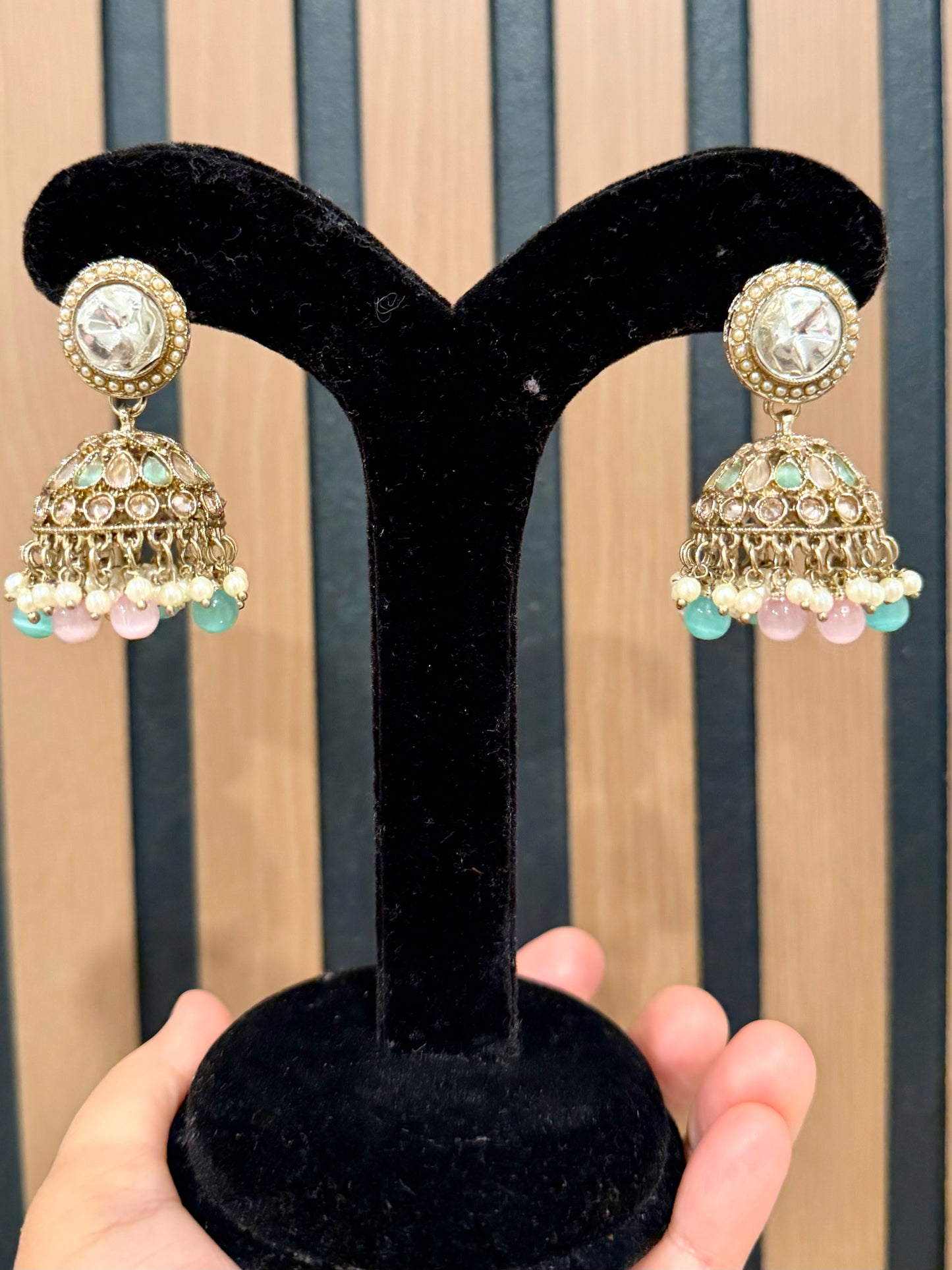 JHUMKI ANTIQUE POLISH