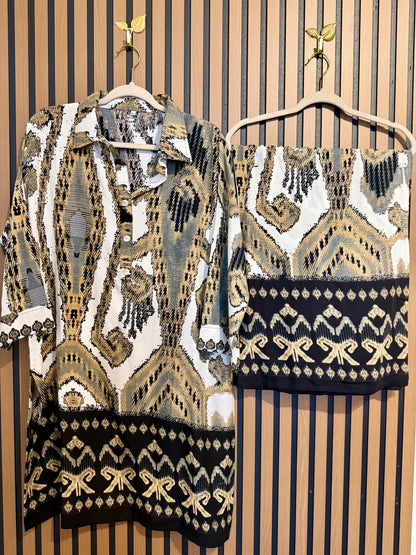 Ikat Rayon Co Ord