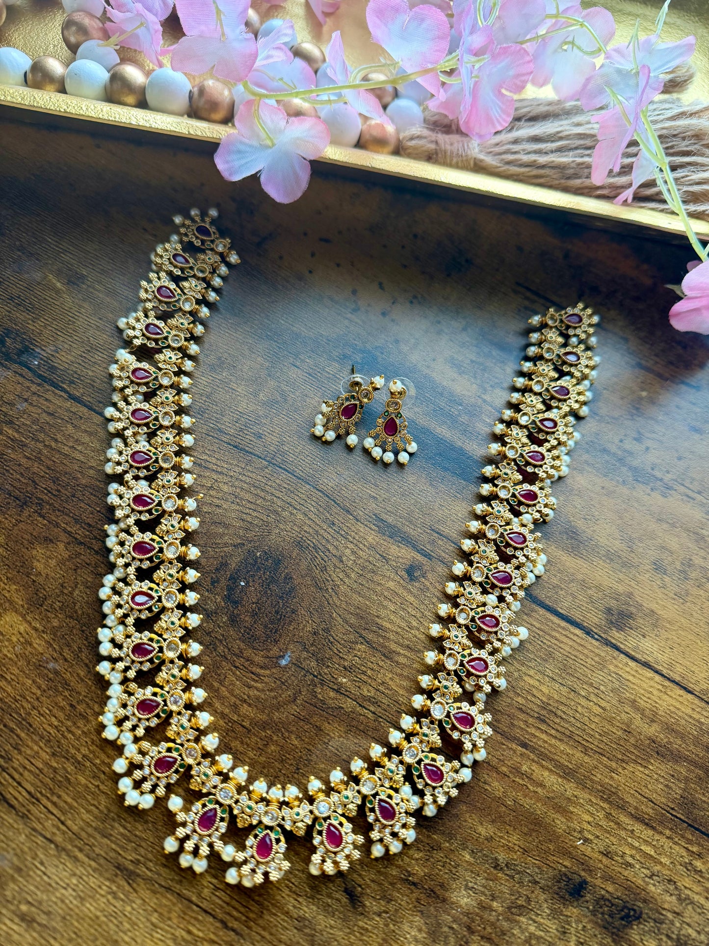 Long Pearl Mala