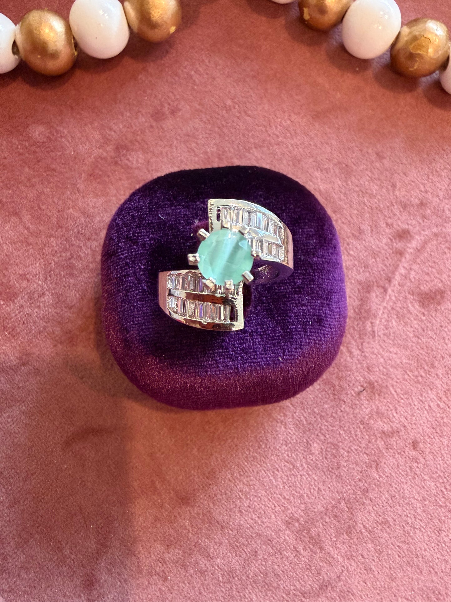 AD SILVER RING