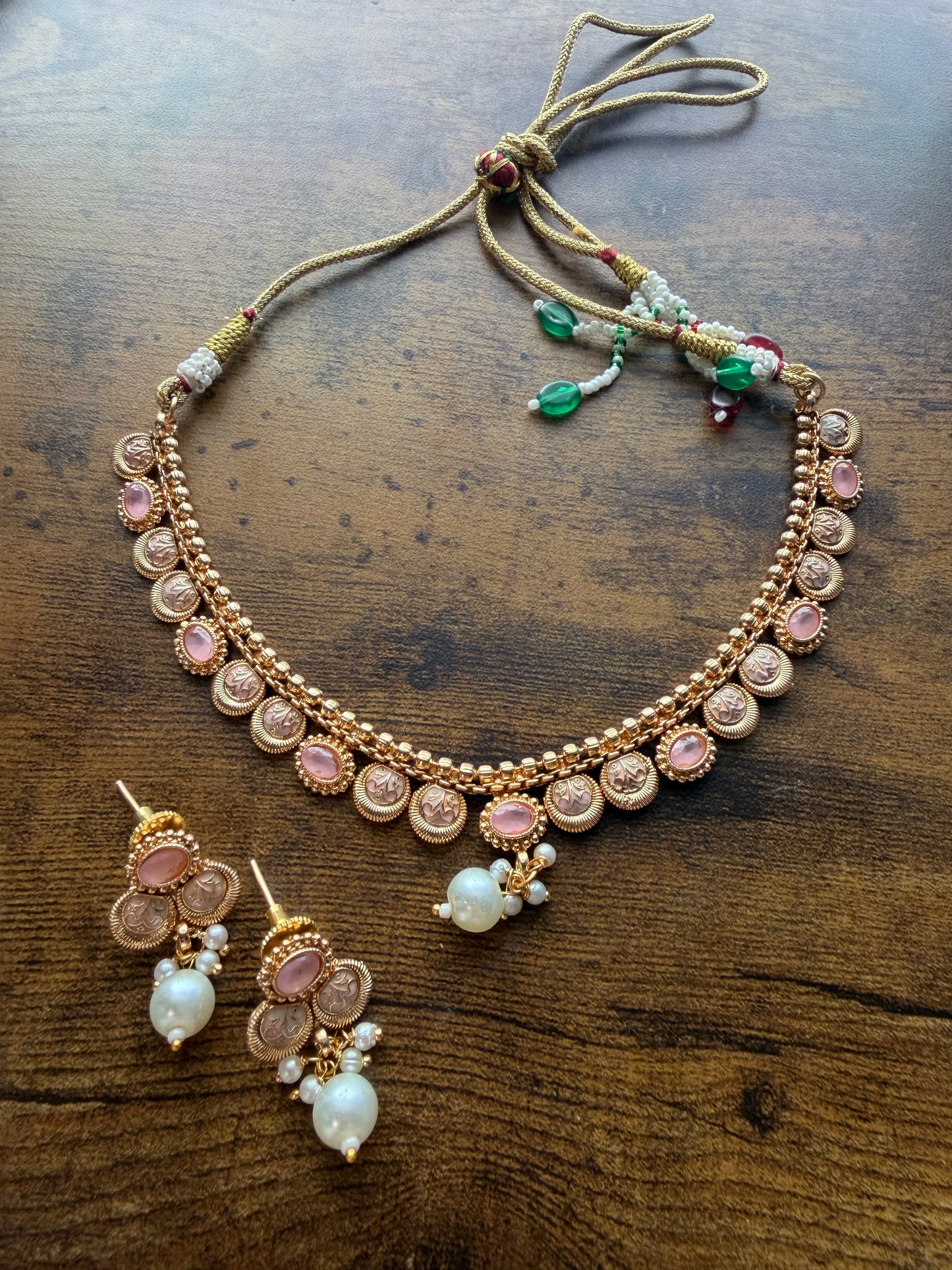 Gold Enamel Set