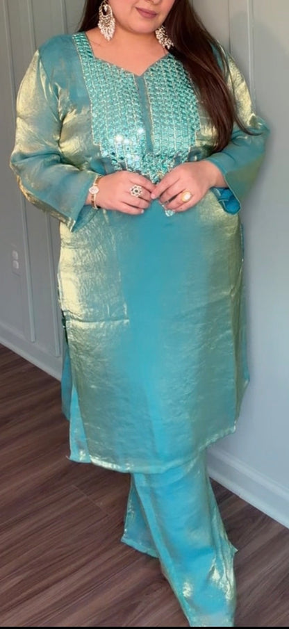 MIRROR GLASS TISSUE CO ORD