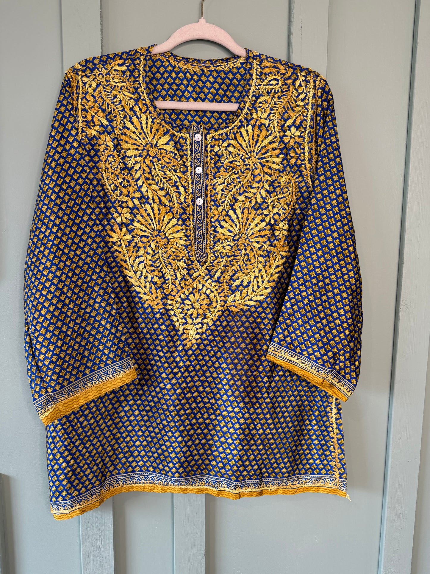 PURE CHIFFON CHINON SHORT KURTI
