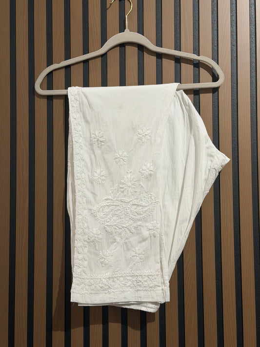 Chikankari Rayon Straight Pants 3XL