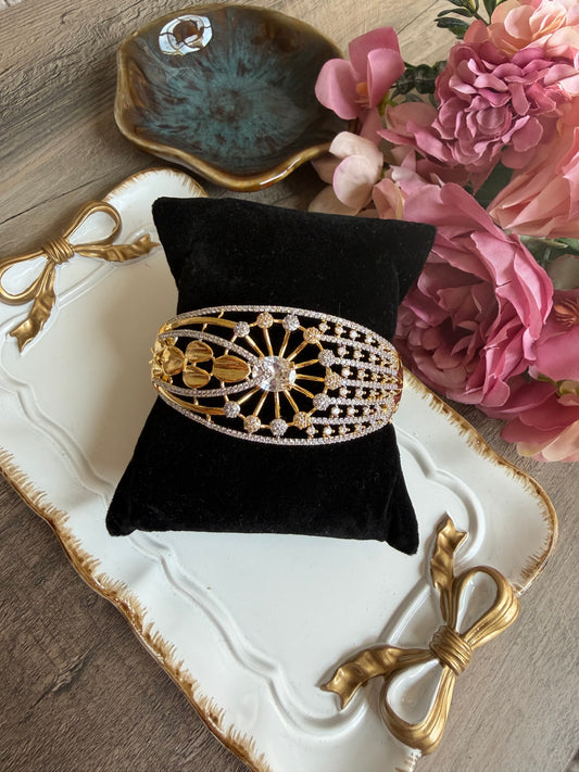 AD GOLD PLATED BRACELET