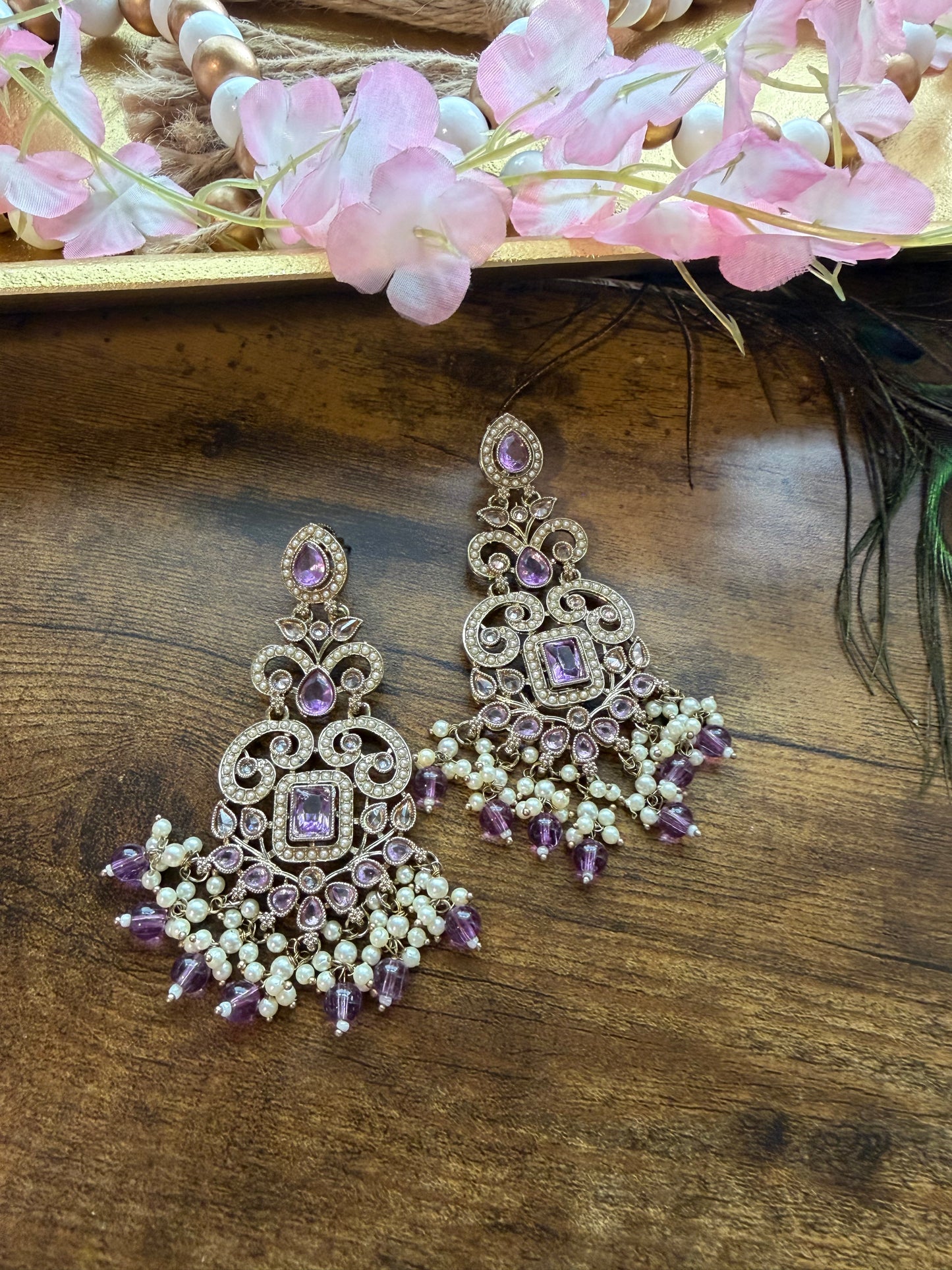 Polki Earrings
