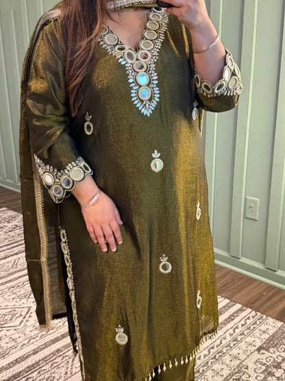 SHIMMER MIRROR THREE PIECE