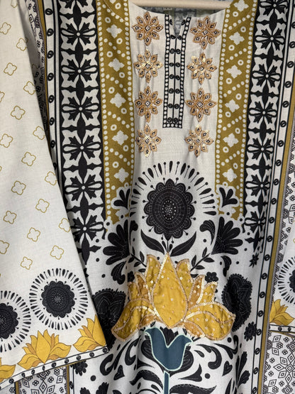 MUL COTTON HANDWORK CO-ORD