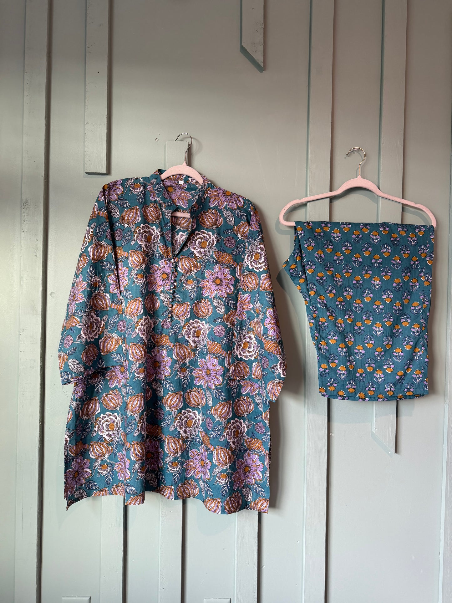 PURE COTTON FLORAL CO-ORD