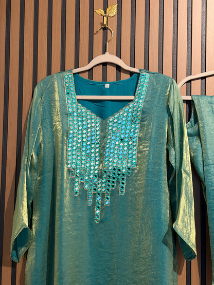 MIRROR GLASS TISSUE CO ORD