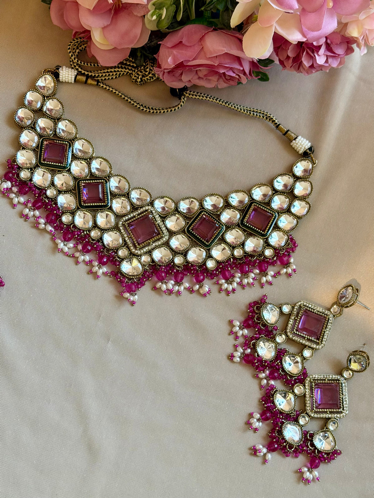 Uncut Kundan Necklace