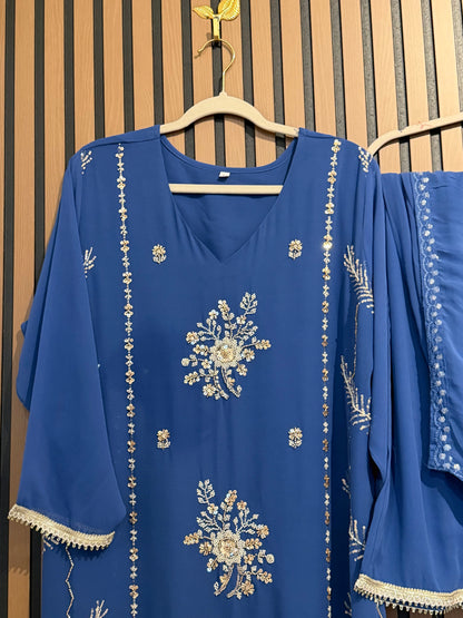 Viscose Georgette Zari Sharara