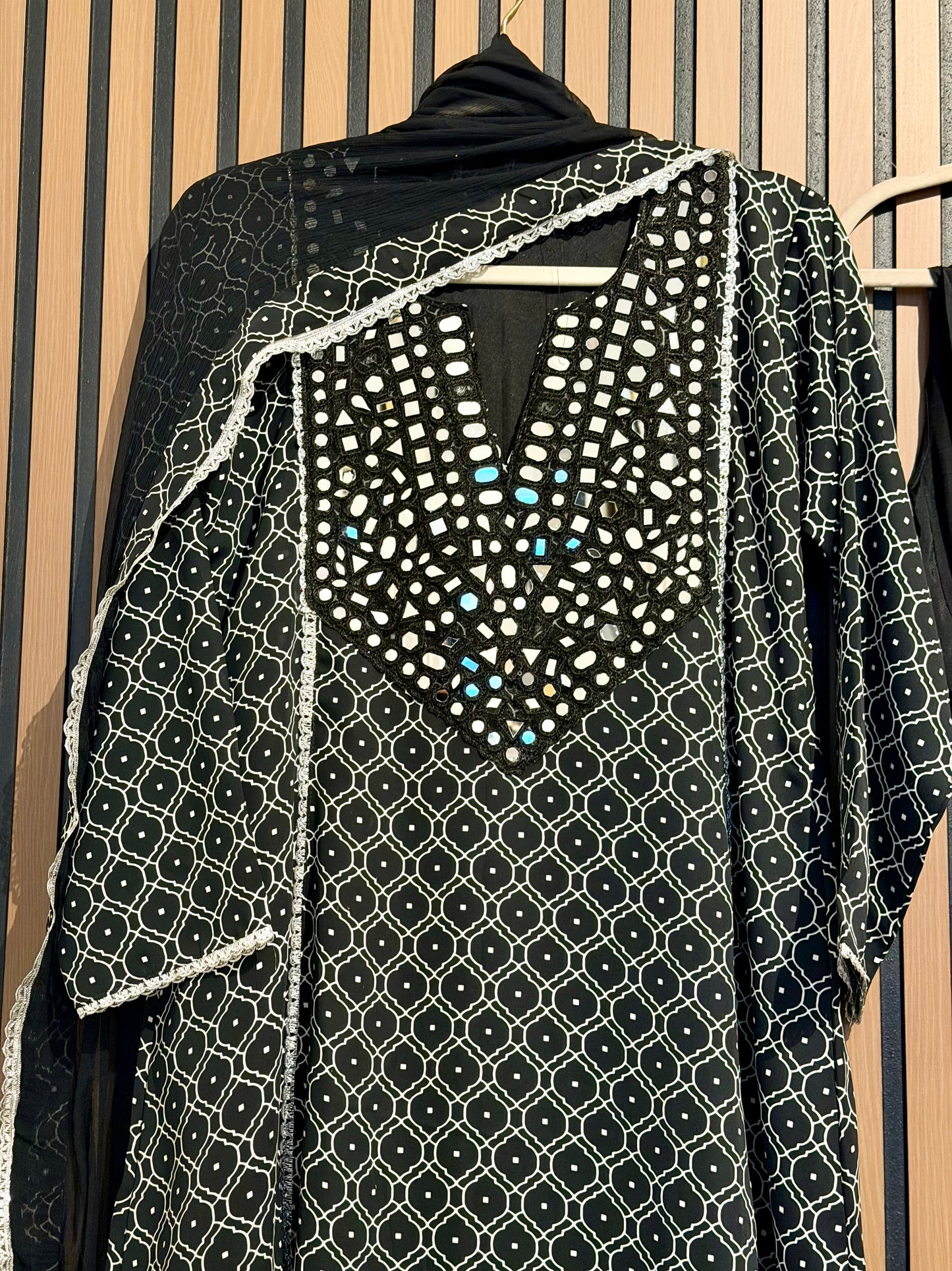 Mirror A Line Silk Suit