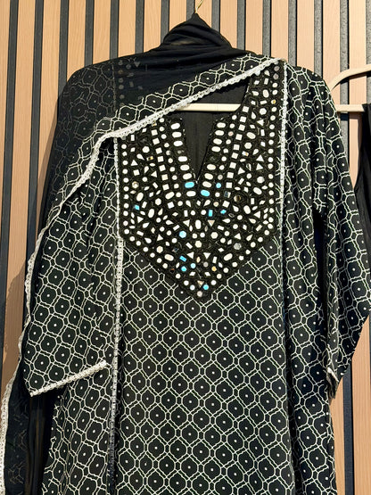 Mirror A Line Silk Suit