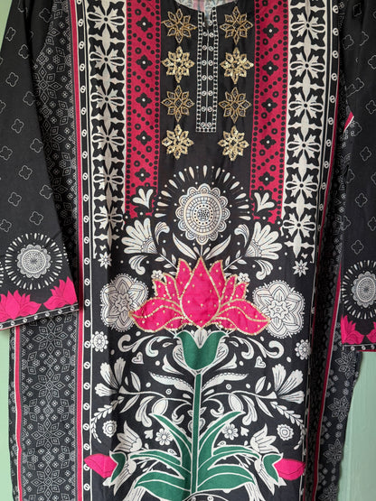 MUL COTTON HANDWORK CO-ORD