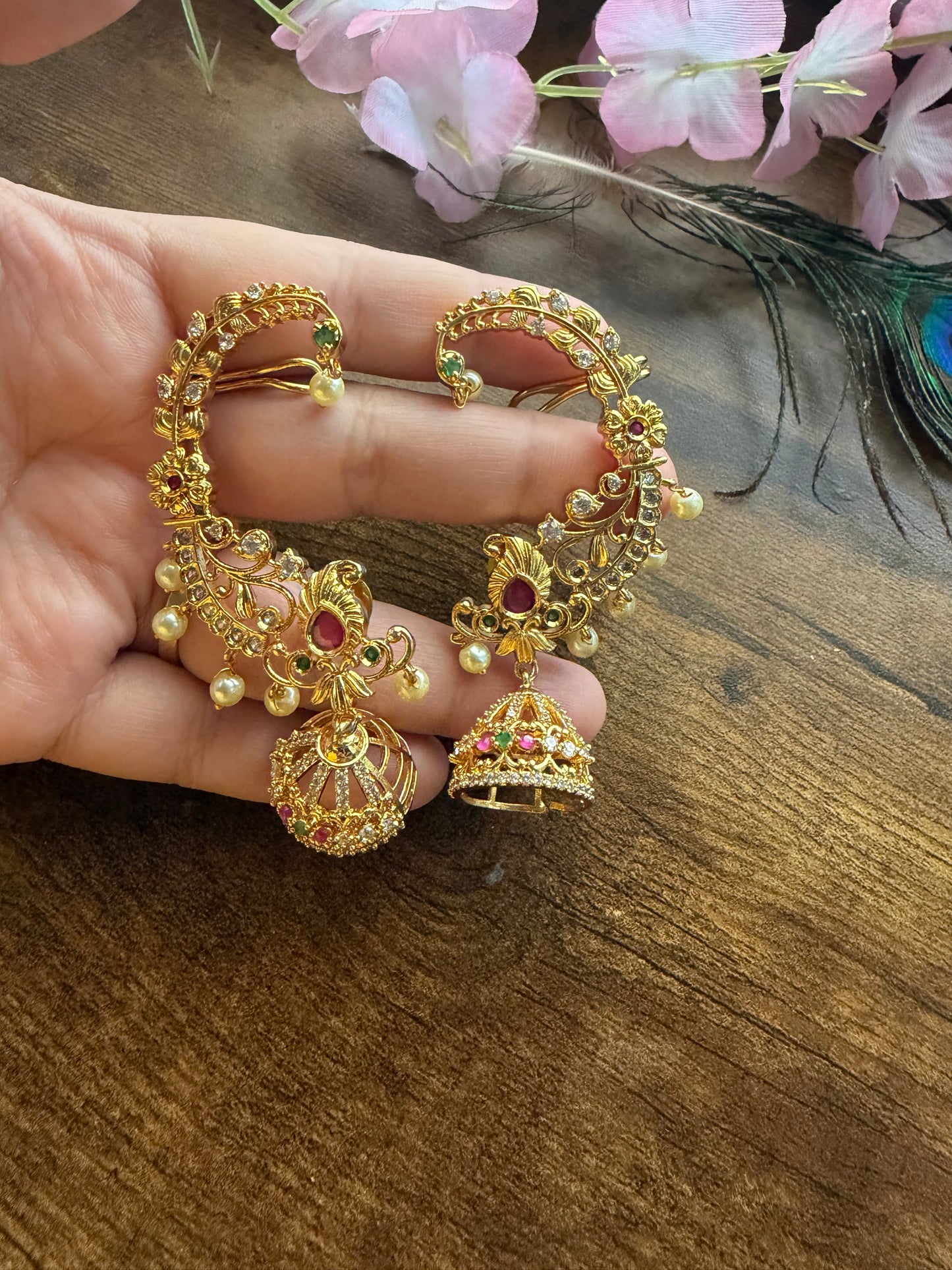 Gold AD Earcuff
