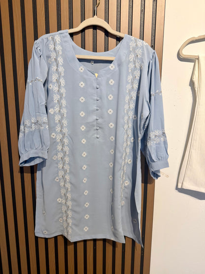 EMBROIDERED GEORGETTE CO-ORD