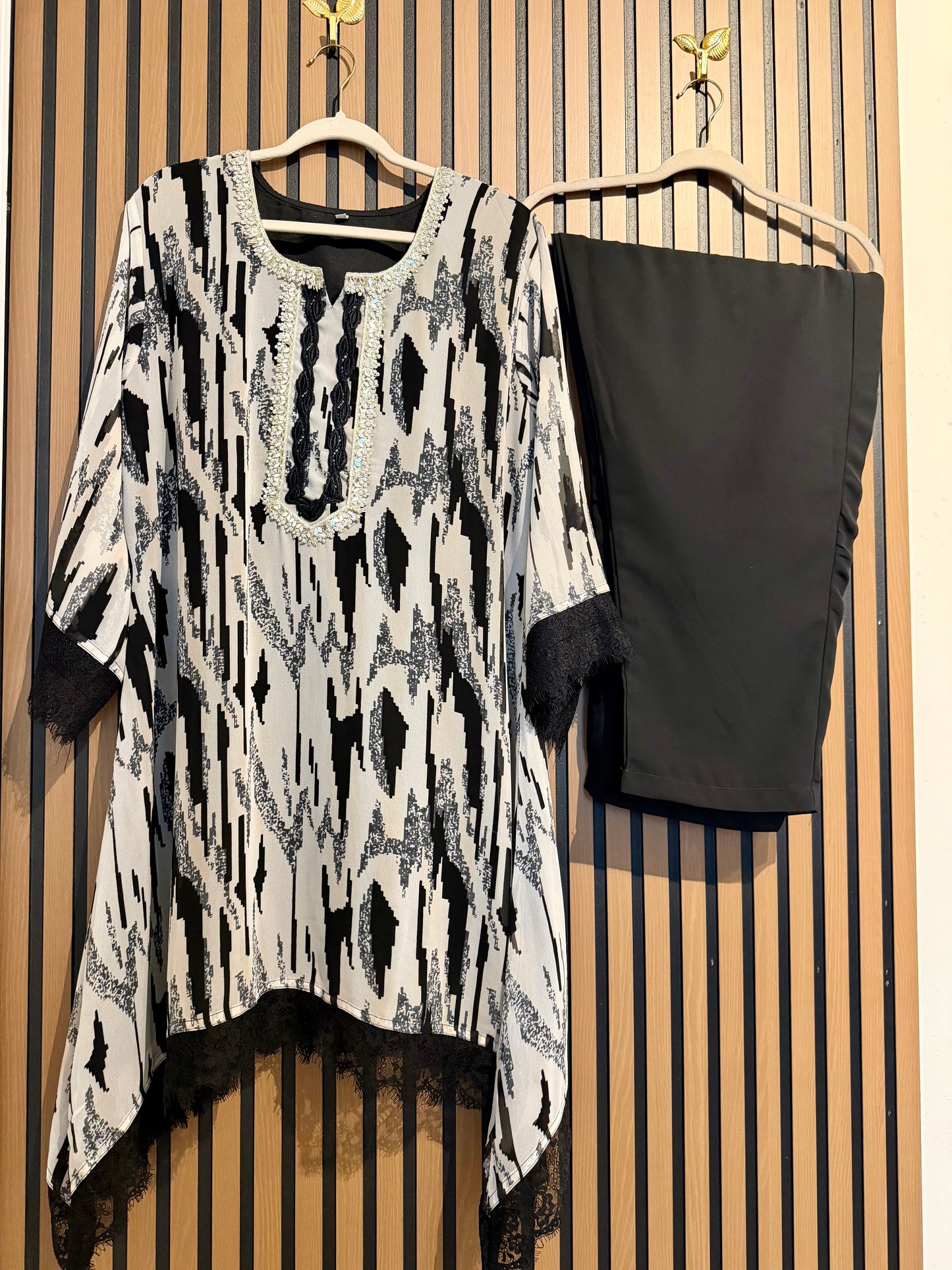 A Line Georgette Co Ord