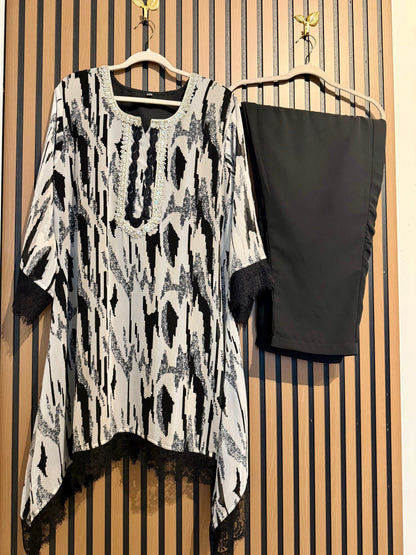 A Line Georgette Co Ord