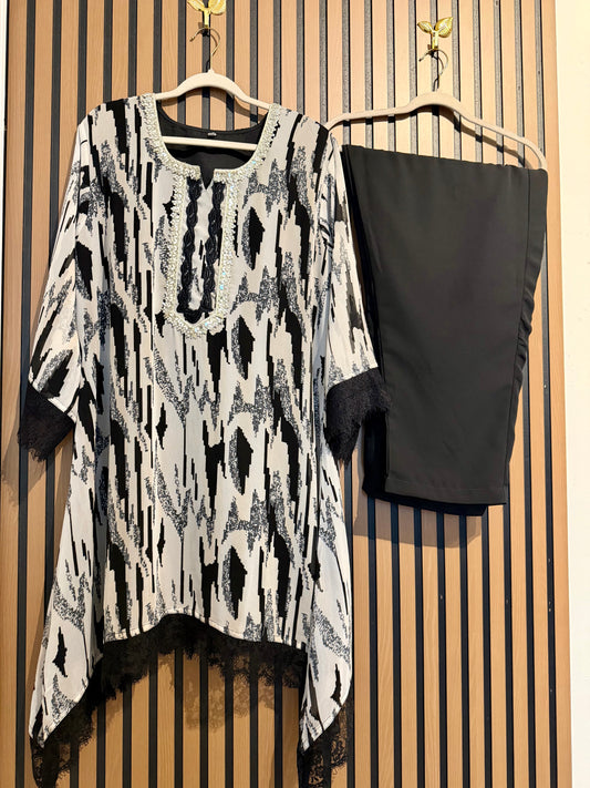 A Line Georgette Co Ord