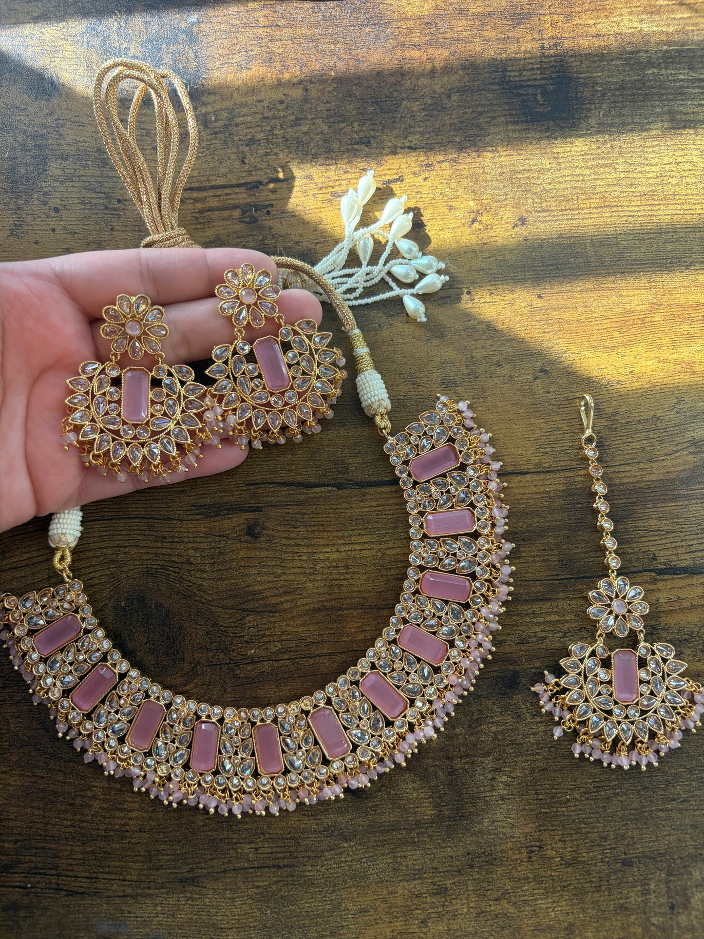 Polki Pink Set