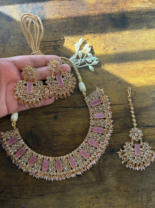 Polki Pink Set