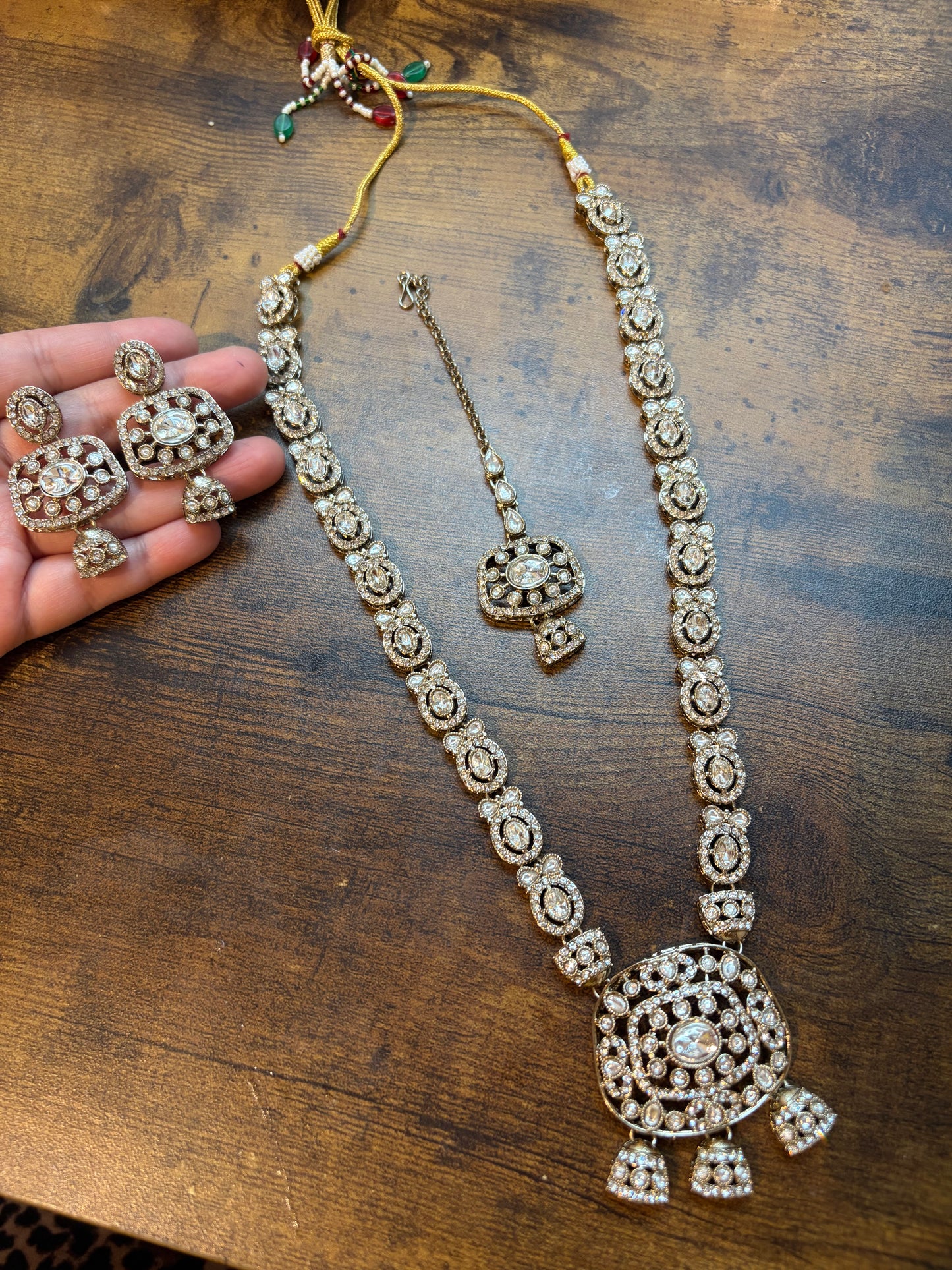 KUNDAN LONG SET