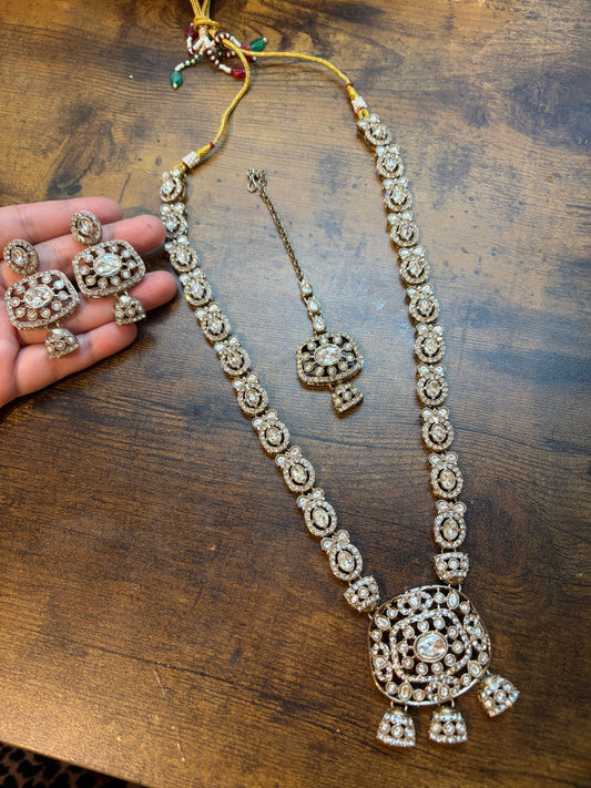 KUNDAN LONG SET