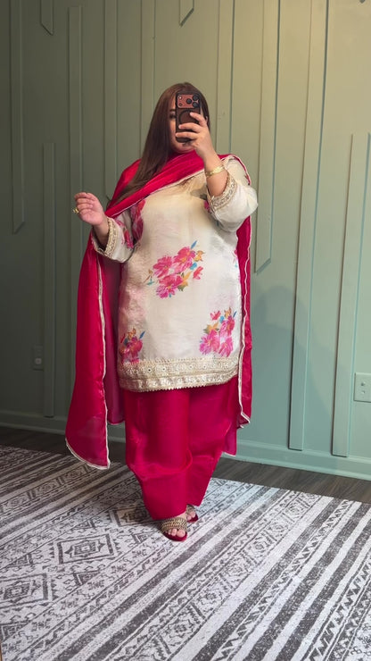 Rani Sheesha Farshi Salwar