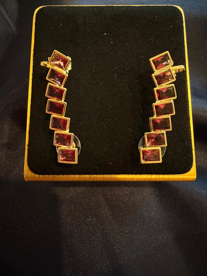 SOLITAIRE EARRCUFFS