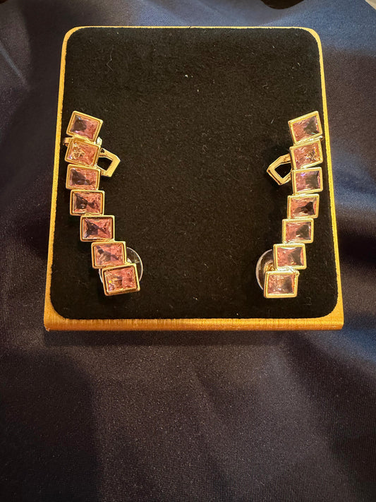 SOLITAIRE EARRCUFFS